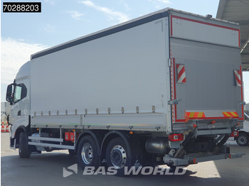Curtainsider truck Iveco S-Way 490 6X2 NEW! Lift+Steering Axle 2tons Dhollandia Ladebordwand Retarder ACC LED: picture 2