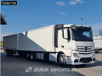 Refrigerator truck Mercedes-Benz Actros 2543 6X2 Combi Retarder ACC Navi Ladebordwand 360°camera Euro 6: picture 3
