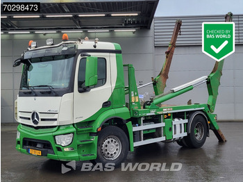 Skip loader truck MERCEDES-BENZ Antos