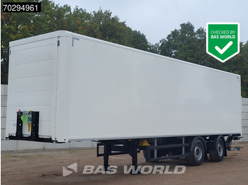 Closed box semi-trailer