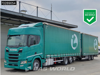 Curtainsider truck SCANIA R 410