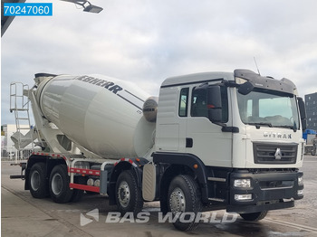 Concrete mixer truck Sitrak G5 350 8X4 8m3 Liebherr HTM 804 H Mixer Big-Axle Steelsuspension: picture 3