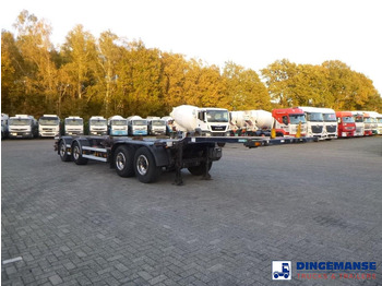 Container transporter/ Swap body semi-trailer D-Tec 4-axle container combi trailer (2 + 2 axles): picture 2