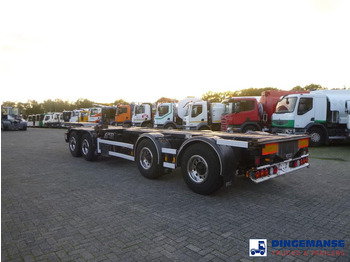 Container transporter/ Swap body semi-trailer D-Tec 4-axle container combi trailer (2 + 2 axles): picture 3