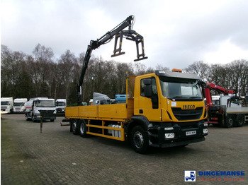 Interior photo 1: Crane truck Iveco Stralis 310 6x2 Euro 6 + Atlas 129.3V A11 crane Interior photo 1: Crane truck Iveco Stralis 310 6x2 Euro 6 + Atlas 129.3V A11 crane