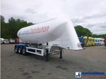 Tank semi-trailer SPITZER Powder tank alu 37 m3 / 1 comp: picture 2
