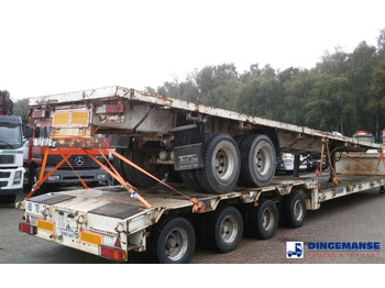 Low loader semi-trailer Traylona 2-axle platform trailer 39000KG / Extendable 19M: picture 3