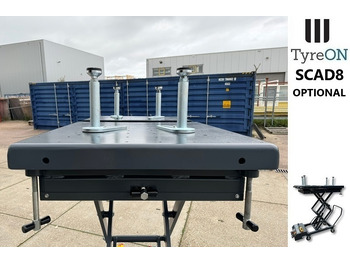 Workshop equipment TSC1200E mobile EV battery lifting table - Mobile lifting table for engines, gearboxes, EV battery packs, transmissions andvehicle components - 230V mobile scissor lift table - 1200 kg - H192 c: picture 3