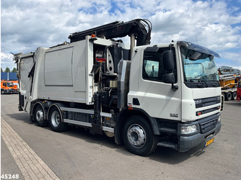 Garbage truck DAF FAN 75 CF 250 Hiab 21 Tonmeter laadkraan + weegsysteem: picture 3