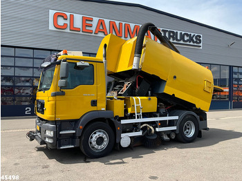 Road sweeper MAN TGM 18.290 4x2 Johnston Beam VT 800 Left and right sweeper: picture 2