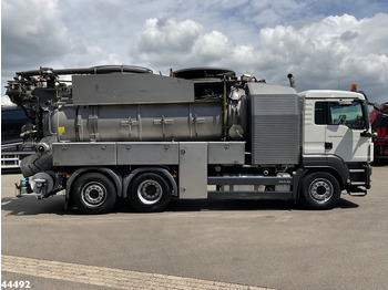 Vacuum truck MAN TGS 28.440 FFG Flensburger 12,5m³ Saug/Spul combi Waterrecycling: picture 5