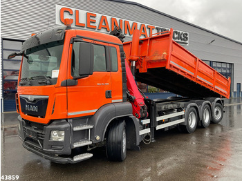 Tipper, Crane truck MAN TGS 35.400 8x4 Euro 6 Palfinger 17 Tonmeter Z-kraan: picture 3 Tipper, Crane truck MAN TGS 35.400 8x4 Euro 6 Palfinger 17 Tonmeter Z-kraan: picture 3