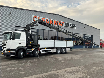 Leasing of Scania G 450 8x2 Euro 6 Hiab 32 Tonmeter laadkraan Just 114.221 km! Scania G 450 8x2 Euro 6 Hiab 32 Tonmeter laadkraan Just 114.221 km!: picture 1