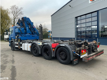 Hook lift truck, Crane truck Scania P 360 8x2 Hiab 21 Tonmeter laadkraan: picture 2