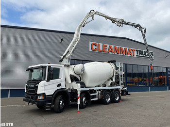 Concrete mixer truck SCANIA P 450