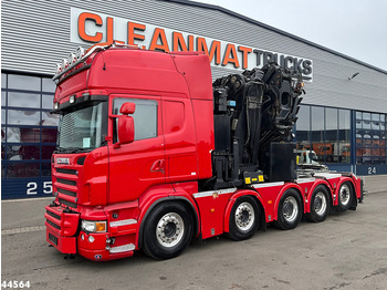 Tractor unit Scania R 620 10x4 V8 Retarder Effer 175 Tonmeter laadkraan + Fly-Jib Just 170.527 km!: picture 2