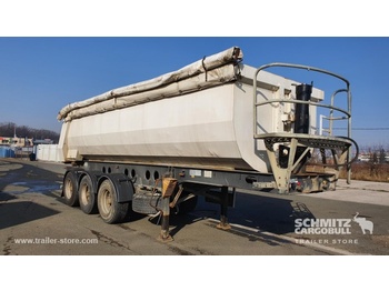 Tipper semi-trailer FLIEGL Tipper Steel-square sided body 28m³: picture 1