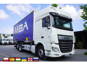 Curtainsider truck DAF XF 480