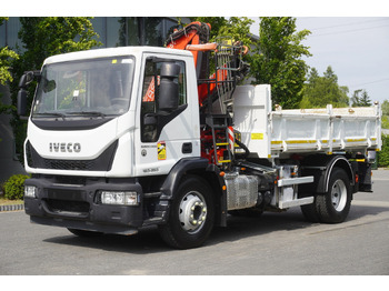 Crane truck IVECO Eurocargo 160-250 / Fassi F95 crane / 120 tho. km / 3-sided tipper: picture 3 Crane truck IVECO Eurocargo 160-250 / Fassi F95 crane / 120 tho. km / 3-sided tipper: picture 3