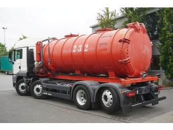 Tank truck MAN TGS 35.420 8×2 / NEW septic barrel 13000 L / 3 steered axles: picture 3