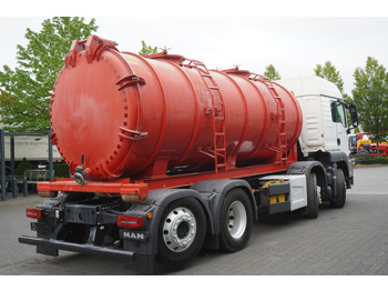 Tank truck MAN TGS 35.420 8×2 / NEW septic barrel 13000 L / 3 steered axles: picture 4