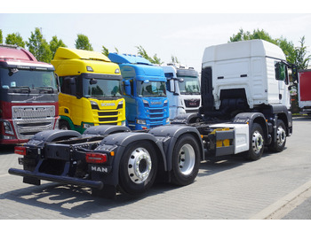 Crane truck MAN TGS 35.420 8x2 / Chassis 6.4 m / 3 steered axles: picture 5