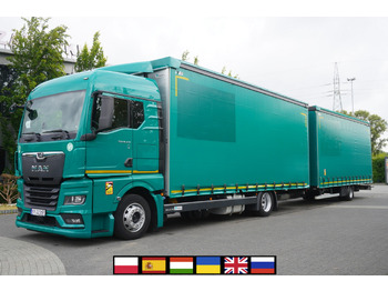 Curtainsider truck MAN TGX 18.470