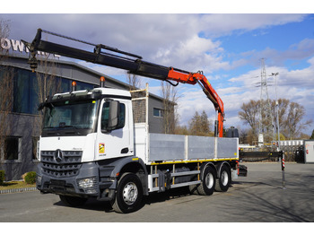 Leasing of MERCEDES-BENZ AROCS 2636 Flatbed / HDS FASSI F175 7.7 T / 150,000 km MERCEDES-BENZ AROCS 2636 Flatbed / HDS FASSI F175 7.7 T / 150,000 km: picture 1