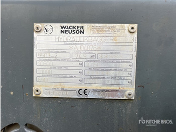 Wheel excavator WACKER