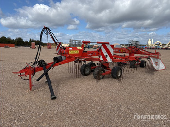 Tedder/ Rake 2012 Kuhn GA 6002 6 m Semi-Mount 2 Rotor Andaineur Hay Rake: picture 2