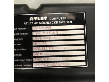 Electrical system for Material handling equipment ATC3 for Atlet: picture 2 Electrical system for Material handling equipment ATC3 for Atlet: picture 2