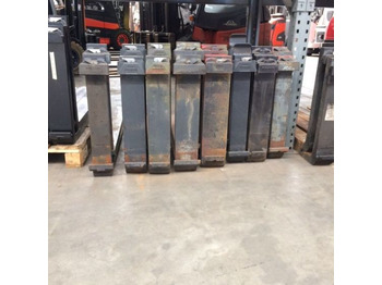 Forks for Material handling equipment Forks 125x45x1000, FEM3A: picture 2