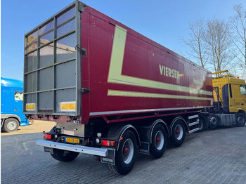 Tipper semi-trailer Bulthuis 56m3 vol-alu kipper 2X Stuuras/lenkachse: picture 3