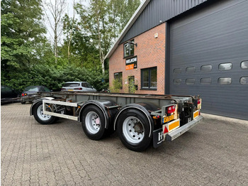 Leasing of GS Meppel 28T Kiepende containeraanhangwagen! 640cm systeemlengte Centrale smering GS Meppel 28T Kiepende containeraanhangwagen! 640cm systeemlengte Centrale smering: picture 2