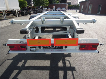 Container transporter/ Swap body trailer H&W BDF-System, Standard mit Liftachse, Neufahrzueg ohne Zulassung.: picture 3