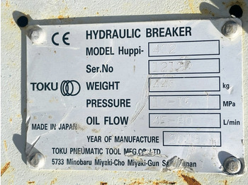 Hydraulic hammer Huppi 402 TOKU (4063): picture 3 Hydraulic hammer Huppi 402 TOKU (4063): picture 3