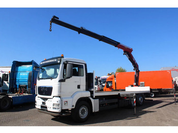 Crane truck MAN TGS 26.440 + HMF 22T/M + remote + 6x2 steering + EURO 5: picture 2
