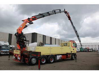 Crane truck Scania R 480 + PALFINGER PK60002 5x + JIB 6x + 8X4 + REMOTE + MANUAL: picture 2