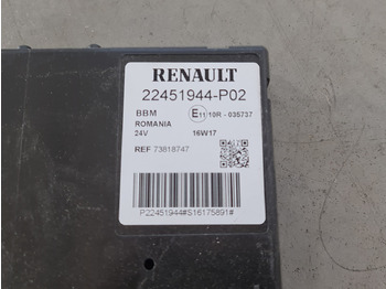 ECU RENAULT RANGE T / BBM CONTROL UNIT / 22451944 P02: picture 4