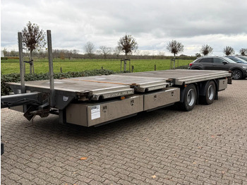 Dropside/ Flatbed trailer Stehmann open aanhanger!! UITSCHUIFBARE ACHTERKANT!!: picture 2