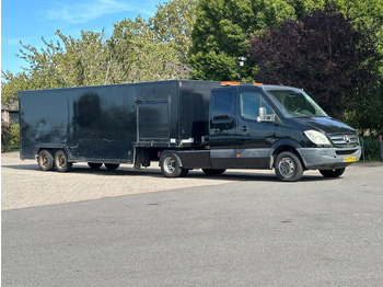 Tractor unit Mercedes-Benz Sprinter 518 CDI V6!!!DUBBEL CABINE!!automaat met VAN DEN OEVER BE- trailer!!: picture 2