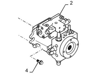 Hydraulic pump CASE