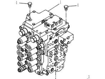 Hydraulic valve CASE