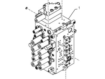 Hydraulic valve CASE