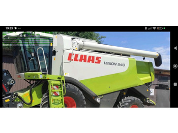 Combine harvester CLAAS Lexion 540