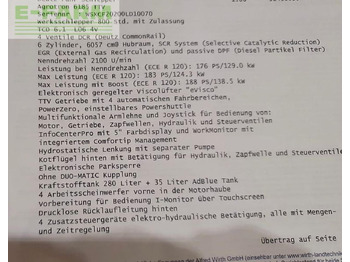 Farm tractor Deutz-Fahr 6185 ttv: picture 2