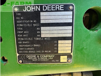 Farm tractor John Deere 6620: picture 3