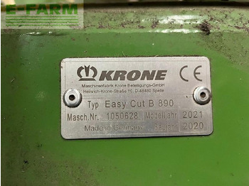 Mower Krone easy cut b 890: picture 4