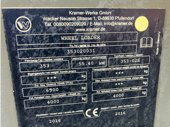 Wheel loader Kramer 5095 Top Zustand! inkl. Palettengabel und Schaufel: picture 5 Wheel loader Kramer 5095 Top Zustand! inkl. Palettengabel und Schaufel: picture 5