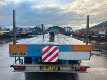 Dropside/ Flatbed semi-trailer EKW 3 AXLE STEERING, DUBBLE EXTENDABLE TILL 30 METER: picture 5